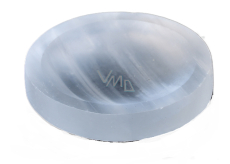 Selenit rzeźbiona miska z naturalnego kamienia 50 - 60 g, 60 - 65 mm, anielska energia