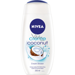 Nivea Coconut & Jojoba Oil sprchový gel, 250 ml Nivea Coconut & Jojoba Oil sprchový gel, 250 ml