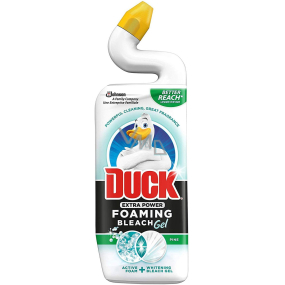 Duck Extra Power Pine pieniący wybielający żel WC, 750 ml