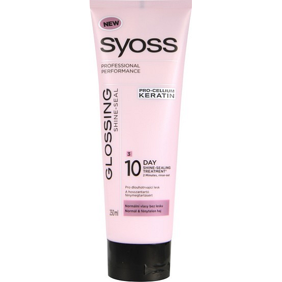 Syoss Glossing Shine-Seal 10 denní kúra pro normální vlasy bez lesku 250 ml