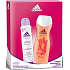 Adidas Soften antiperspitant deodorant sprej pro ženy 150 ml + Happy sprchový gel 250 ml, kosmetická sada