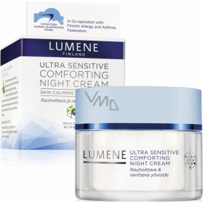 Lumene Ultra Sensitive Comforting Night Cream uklidňující a vyživující noční krém pro velmi citlivou pleť 50 ml