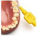 TePe Original Szczoteczki międzyzębowe Normal 0,7 mm żółty 8 sztuk
