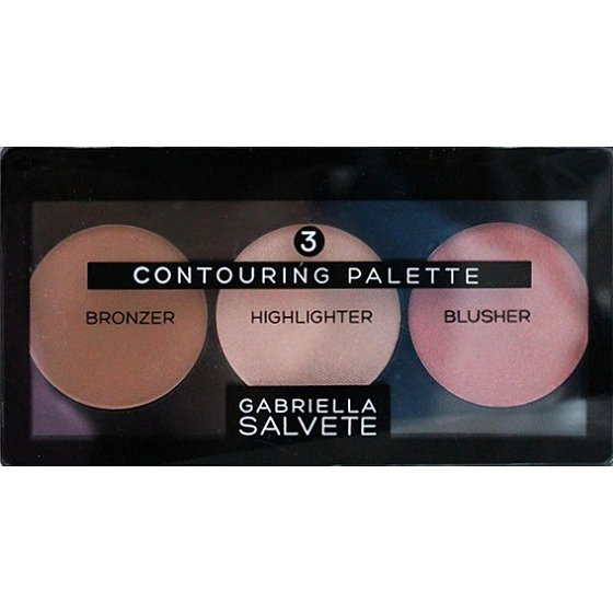 Gabriella Salvete Contouring Palette zestaw do podkreślania kontur twarzy 15 g