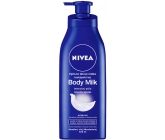 Nivea Body Milk výživné tělové mléko pro velmi suchou pokožku s pumpičkou 400 ml