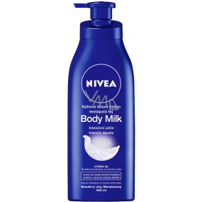 Nivea Body Milk výživné tělové mléko pro velmi suchou pokožku s pumpičkou 400 ml