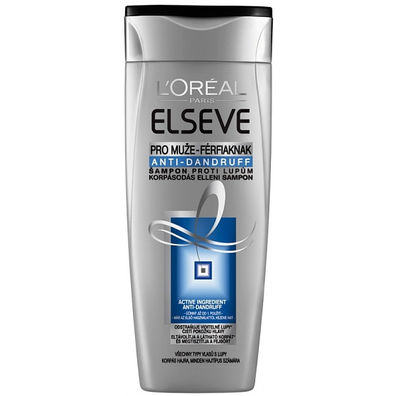 Loreal Paris Elseve Proti lupům šampon na vlasy pro muže 250 ml