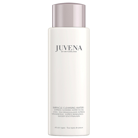 Juvena Pure Cleansing Miracle Express Cleansing Water for Face & Eyes čisticí voda 200 ml