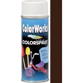 Color Works Colorsprej 918514 czekoladowo brązowy alkidowy lak 400 ml