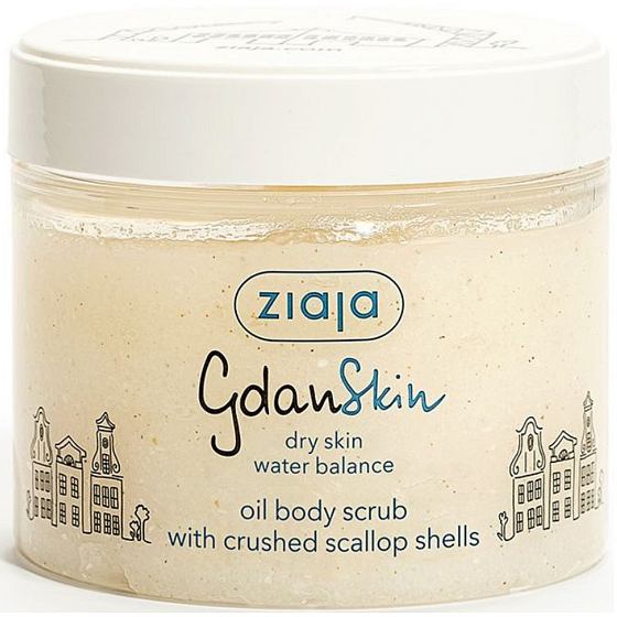Ziaja GdanSkin Olejowy peeling do ciała dla suchej skóry 300 ml