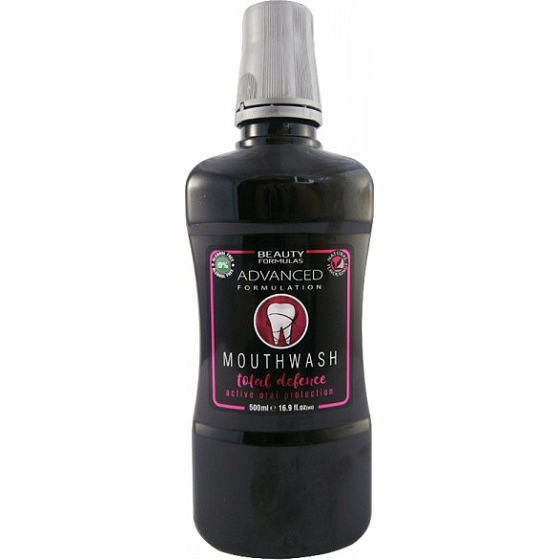 Beauty Formulas Total Defence ústní voda 500 ml