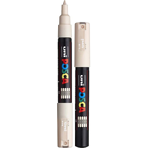 Posca Uniwersalny akrylowy marker 0,7 - 1 mm Beżowy PC-1M