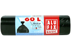 Alufix Basic Sáčky do odpadkového koše černé 60 litrů 60 x 71 cm 20 kusů