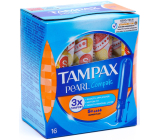 Tampax Compak Pearl Super Plus damskie tampony z aplikatorem 16 sztuk