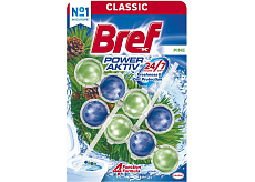 Bref WC blok Power Aktiv Pine, 2× 50 g