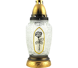 Bony L-320 znicz cmentarny szklana lampa