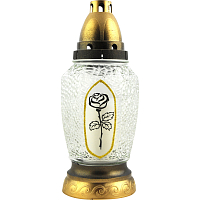 Bony L-320 znicz cmentarny szklana lampa