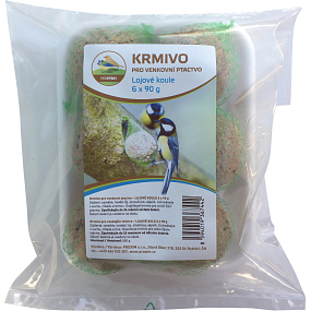 Proxim kule tłuszczowe, karma dla ptaków, opakowanie 6× 90 g