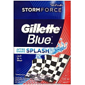 Gillette Blue Storm Force Splash voda po holení pro muže 100 ml