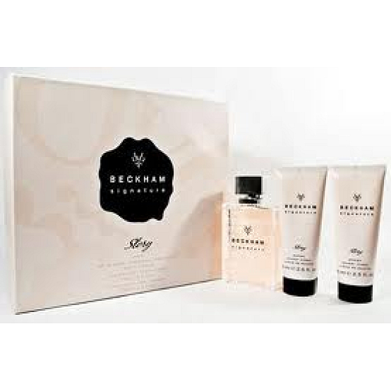 David Beckham Signature Story Woman toaletní voda 75 ml + tělové mléko 75 ml, dárková sada