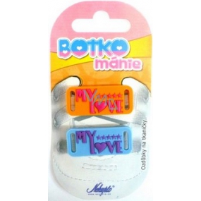 Nekupto Botko mánie ozdůbky na tkaničky My Love 1 kus