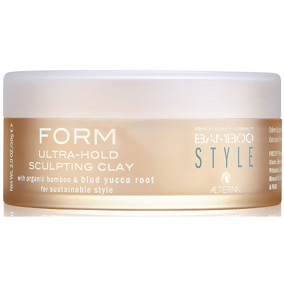 Alterna Bamboo Style Form Ultra-Hold Sculpting Clay extrémně pevná tužící pasta 50 ml