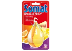 Somat Deo Duo Perls Cytryna & Pomarańczowy odświeżacz do zmywarki 17 g