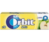 Wrigleys Orbit Jabłko gumy do żucia bez cukru owocowe drażetki 10 sztuk 14 g