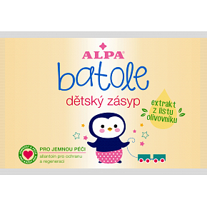 Alpa Batole puder dziecięcy w torebce, 100 g Alpa Batole puder dziecięcy w torebce, 100 g