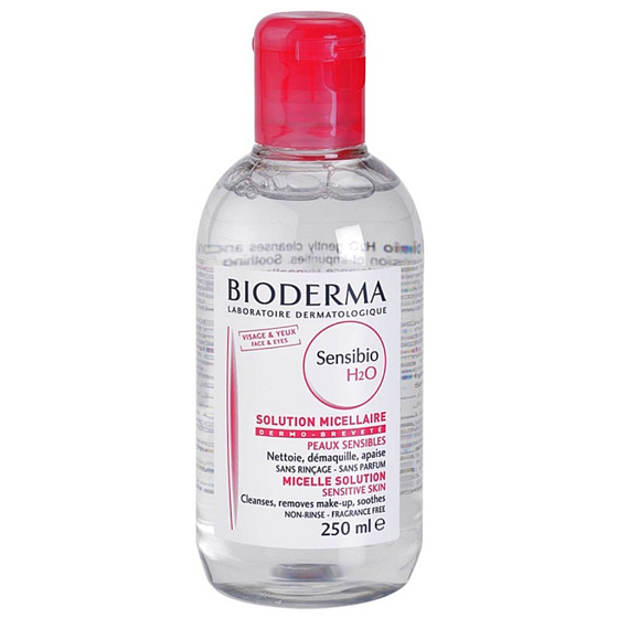 Bioderma Sensibio H2O micelární odličovací voda pro citlivou pleť 250 ml