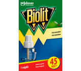 Biolit wkład do elektrycznego parownika przeciw komarom, 45 nocy, 27 ml