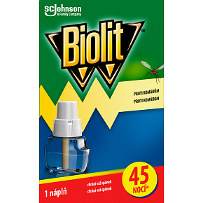 Biolit wkład do elektrycznego parownika przeciw komarom, 45 nocy, 27 ml