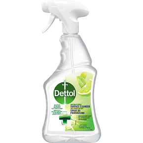 Dettol Limonka & Mięta, antybakteryjny spray, środek dezynfekujący, 500 ml
