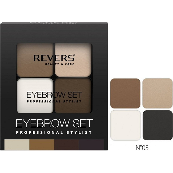 Revers Eyebrow Set Professional Stylist set na brwi 03 18 g