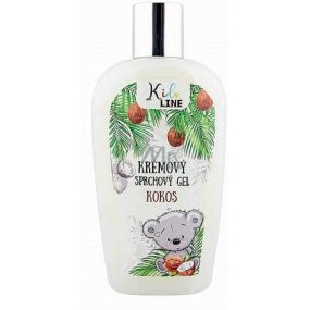 Bohemia Gifts Kokos sprchový gel pro děti 3+ věk 250 ml