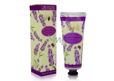 English Soap Angielska Lawenda luksusowy krem do rąk z witaminą E i woskiem pszczelim 75 ml