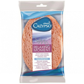 Calypso Relaxing Moment Hypoallergenic tělová houba s celulózou a lněnými vlákny