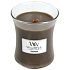 WoodWick Oudwood - Pryskyřice vonná svíčka s dřvěným knotem a víčkem sklo střední 275 g