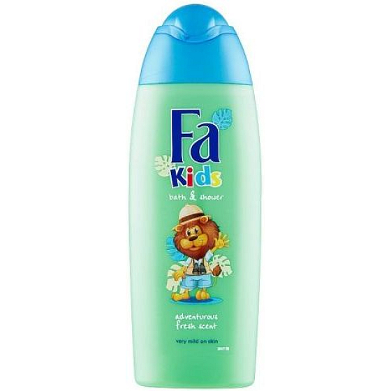 Fa Kids Safari Boys 2v1 sprchový gel a pěna do koupele 250 ml