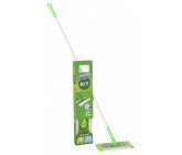 Swiffer Zestaw mop + wymienna ściereczka do podłogi 8 sztuk + wymienne wilgotne chusteczki do podłogi 3 sztuki, zestaw startowy