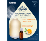 Glade Aromatherapy difuzér a náplň Cool Mist Pure Happiness, 17,4 ml