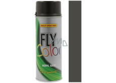 Color Works Fly Color RAL akrylowa farba w sprayu 8019 Ciemnobrązowy 400 ml