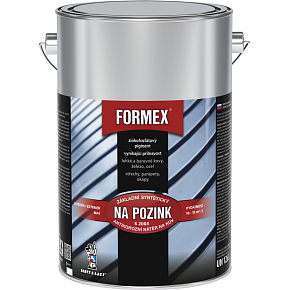 Formex S2003 podkład na ocynk podstawa farba na metal, 0840 czerwonobrunatny, 4 l Formex S2003 podkład na ocynk podstawa farba na metal, 0840 czerwonobrunatny, 4 l