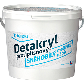 Detakryl przeciwgrzybiczna biała farba malarska, 5 kg Detakryl przeciwgrzybiczna biała farba malarska, 5 kg