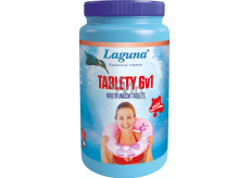 Laguna 6 v 1 Mini multifunkční tablety pro celosezónní údržbu vody v bazénu, 1 kg