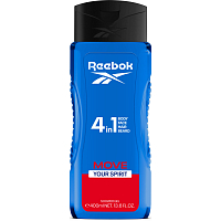 Reebok Men Move Your Spirit żel pod prysznic 4w1, 400 ml