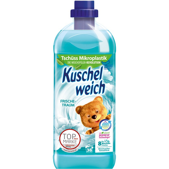 Kuschelweich płyn do zmiękczania tkanin Świeży sen 38 prań 1L