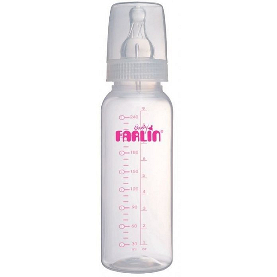 Baby Farlin Kojenecká láhev standardní 3+ měsíců 240 ml PP-767-2