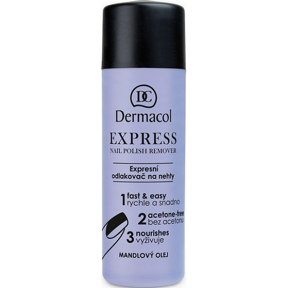 Dermacol Express Nail Polish Remover ekspresowy zmywacz do paznokci 120 ml