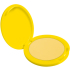 Dermacol Neon Hair Powder kolorowy puder do włosów 01 Żółty 2,2 g